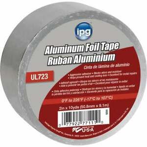 Intertape 2 In. x 10 Yd. UL723 Aluminum Foil Tape Pack of 24 9200  Pack of 24
