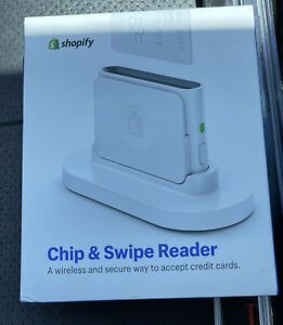 Brand New Shopify Credit card Reader Chip and Swipe Bluetooth P.O.S.