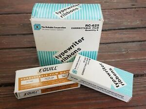 RC-625 Correctable Film -Typewriter Ribbons Set of 7