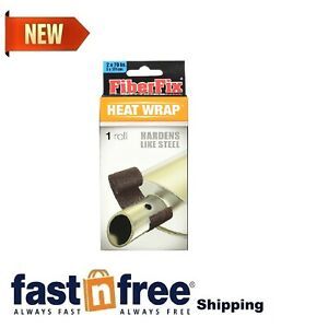 FiberFix 38501 Heat Wrap Exhaust Pipes High Temp Repairs Durable Effective