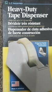 Heavy Duty Office Tape DISPENSER HOLDS UP TO 1 INCH WIDE BRAND NEW NEVER OPENED