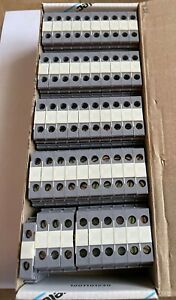 ENTRELEC 011557117 M6/8.RTS GRAY TERMINAL BLOCKS NEW BOX OF 50