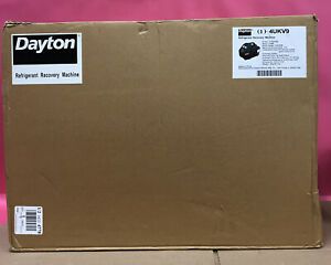 DAYTON 4UKV9 (1)Port Refrigerant Recovery Machine