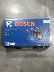 PROFESSIONAL BOSCH GLL3-300 360-DEGREES 3-PLANE RED BEAM SELF-LEVELING LN LASER