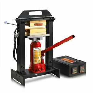 Refurbished Personal 6 Ton Hydraulic Rosin Press Machine Dual 3x5&#034; Press Plates