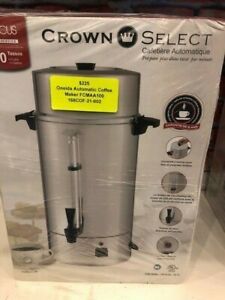 Commercial Crown Series Coffee Maker FCMAA100  NEW  COF-21-002