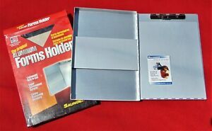 SAUNDERS SNAPAK ALUMINUM SIDE-OPENING FORMS HOLDER ~ 12&#034; x 8 1/2&#034; x 1&#034; ~ NEW