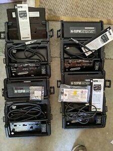 Bacharach H-10PM LOT OF 4 All Refrigerant Leak Detectors w/ extras