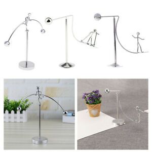 Swing Mobile Balance Art Toy Pendulum Iron Person Toy Desktop Ornament