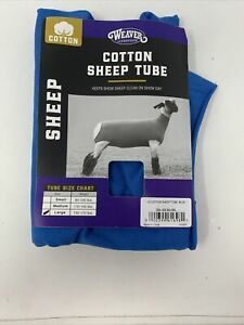 Weaver Cotton Sheep Tube - Large (130 - 170 lbs) - Blue