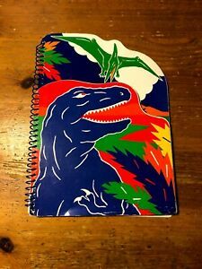 Rare Limited Edition Sanrio Dinosaur Notebook 1991 Made in South Korea