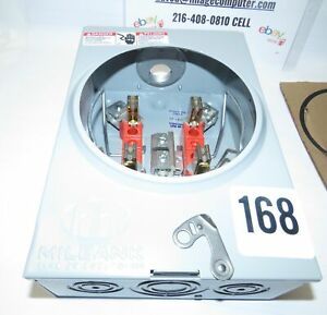 Milbank 125 1 Gang Ringless Overhead/Underground Meter Socket
