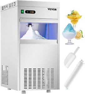 Vevor 110V Commercial Snowflake Ice Maker 220Lbs/24H, Etl Approved, Food Grade S