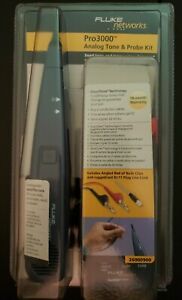 Fluke Networks 26000-900 Pro 3000 Tone Generator Probe Kit NEW