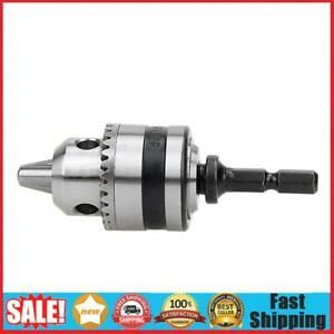 Electric Drill Chuck 0.6-6mm Thread 3/8-24UNF 1/4&#034;Hex Shank Power Tools