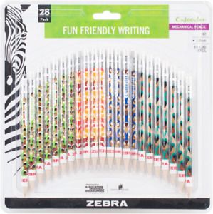 Zebra Cadoozles Mechanical Pencil, 0.9mm Point Size, Standard HB Lead, Assorted