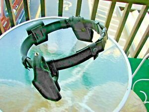Police Security Holster Belt with Accessories Gould &amp; Goodrich
