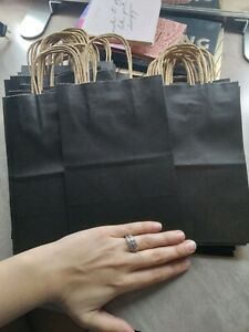 45 Black Boutique Gift Bags