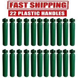 New 22 Pcs Reusable Fiberoptic Laryngoscope Plastic Handles