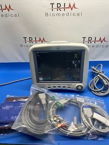 GE Healthcare Dash 4000 Patient Monitor W/ Cables Accessories Tested