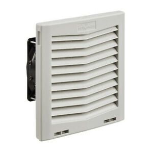 NVENT HOFFMAN 34198 HF Side-Mount Filter Fans, Lt. Gray, ABS