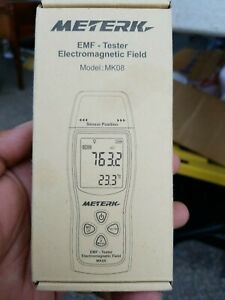 Meterk EMF Meter Electromagnetic Field Radiation Detector Handheld Dosimeter