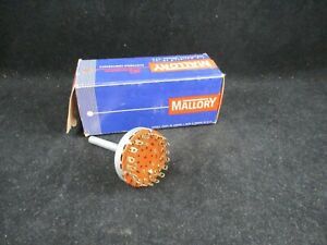*NEW* MALLORY 3229J ROTARY SWITCH NON-SHORTING 2-POL 2-9 POS *60 DAY WARRANTY*