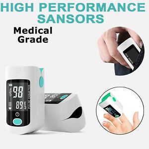 Finger Pulse Oximeter Blood Oxygen SpO2 Monitor Heart Rate Patient Monitor T08