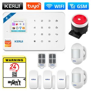 KERUI W181 Wireless WiFi GSM APP Control Alarm System With PIR Sensor System