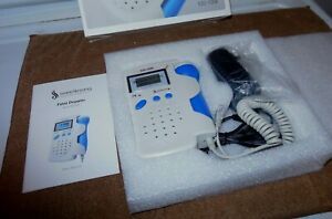 SweetieSong Fetal Doppler EZD-100B Blue &amp; White in Box FREE S&amp;H