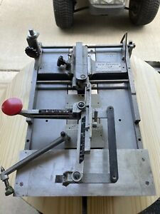 New Hermes Engravograph Machine