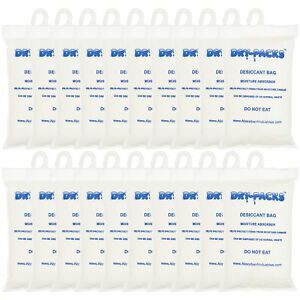 4.5 LBS Container &amp; Cargo Dry With Hook - 20 Pack           White