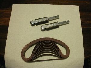 Dynabrade Dynafile Contact Arm 3/4 or 5/8 X 18&#039;&#039; Belt Rubber wheel.