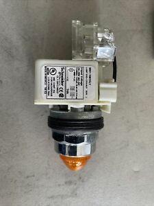 Schneider Electric 9001 KT35LY Amber Pilot Light Switch 9001KT35LYA9 Ser J