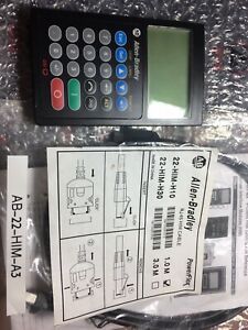 Allen Bradley, PowerFlex 4, Full Numeric LCD HIM, 22-HIM-A3, 22HIM-H10 NIB