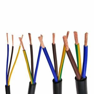 AVVR black cable 24AWG 0.2MM 2 core 3 core 4 core 5 core 6 core 7 core 8 core 10