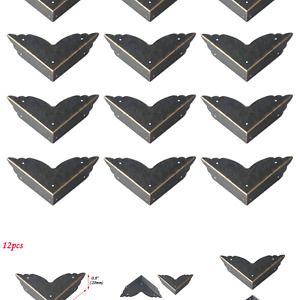 Antrader Metal Box Corner Protector Edge Safety Bumpers Furniture Corner Cove...