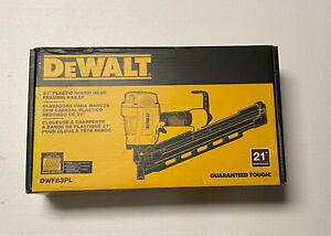 NEW DEWALT DWF83PL Pneumatic 21-Degree Collated Framing Nailer