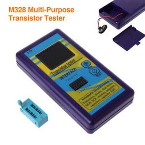 M328 Transistor Tester Diode Resistor ESR Instrument LCR Meter Capacitance Meter