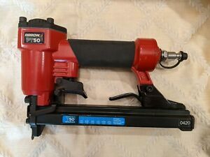 ARROW PT50 Pneumatic Stapler Tool Red and Black  1/4” - 9/16” T50 Staples