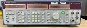 Rohde Schwarz SMG Signal Generator 100kHz-1GHz 801.0001.52 w/ Ref Osc SMG-B1 B3