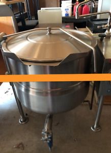 Used Vulcan DLT-40 40 Gallon Direct Steam Kettle