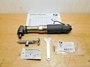 Dynabrade 1/4&#034; Extended Right Angle Die Grinder 0.7 hp 18000 RPM 54391