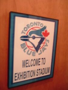 @@ Toronto Blue Jays Baseball Stadium Throwback Game Room Bar Man Cave Sign