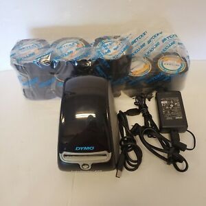 Dymo LabelWriter 450  Label Thermal Printer Black 175011 w/ 8 rolls of 30334 blk