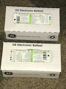 NEW (x2) GE Electronic Ballast #GEC226-MVPS-3W-L