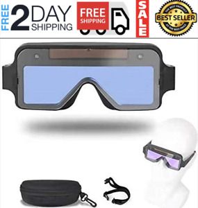 Gafas Para Soldar Mscara Lente Casco Oscurecimiento Soldador Welding Goggles