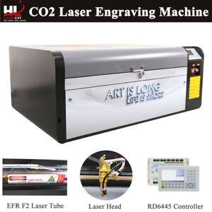 HL Laser 80W 1060 CO2 Laser Cutting Machine Laser Cutter Engraver Ruida DSP