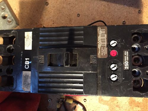 Ge general electric shunt  breaker tfj236200 200a 250 mag 600vac 3 pole for sale