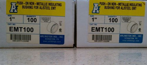 Arlington 1&#034; Push-on non-Metallic Insulating Bushings EMT100